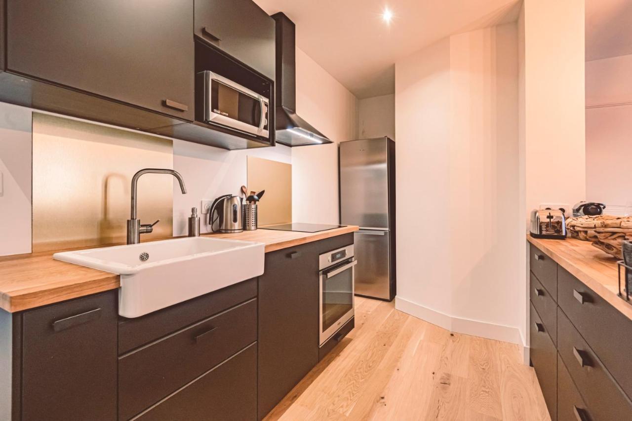 Charme De L'Ancien Pour Cet Appartement Entierement Renove Dans L'Hypercentre De Reims Zewnętrze zdjęcie