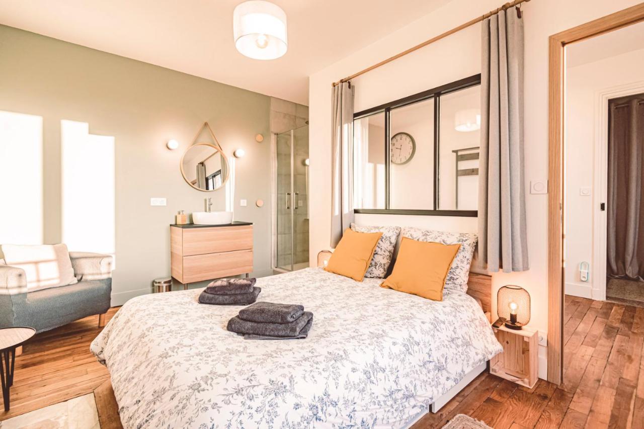 Charme De L'Ancien Pour Cet Appartement Entierement Renove Dans L'Hypercentre De Reims Zewnętrze zdjęcie