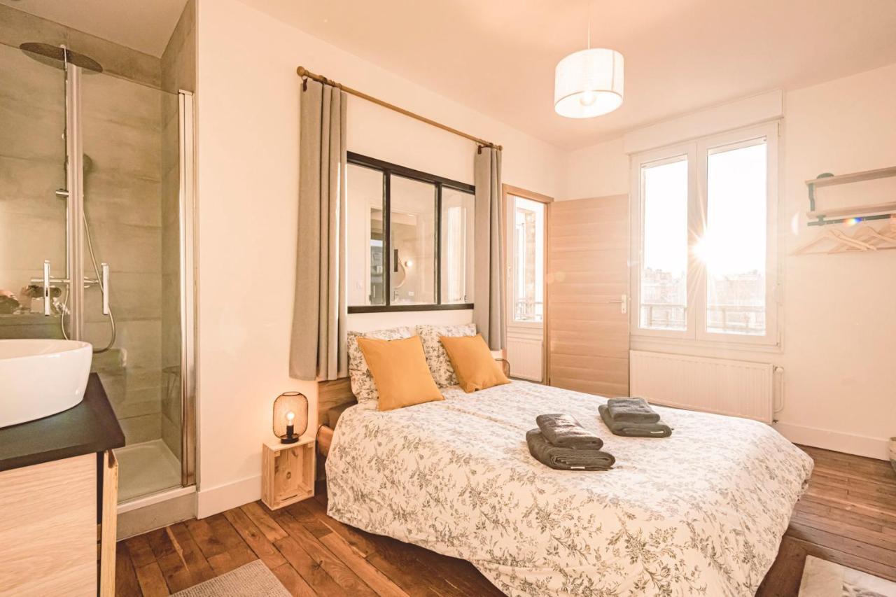 Charme De L'Ancien Pour Cet Appartement Entierement Renove Dans L'Hypercentre De Reims Zewnętrze zdjęcie
