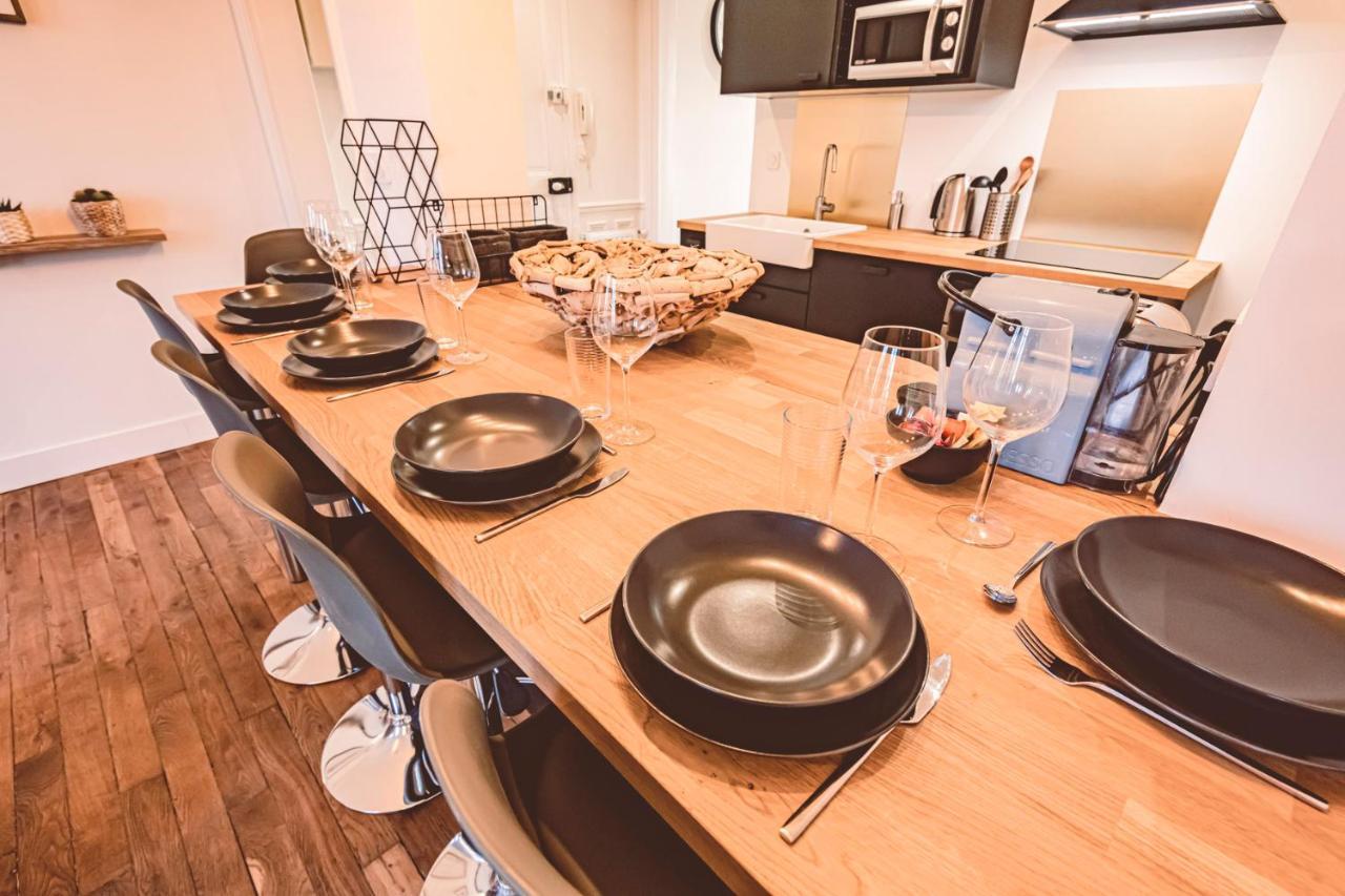 Charme De L'Ancien Pour Cet Appartement Entierement Renove Dans L'Hypercentre De Reims Zewnętrze zdjęcie